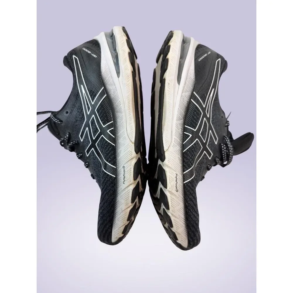 ASICS GT-2000 10 Men’s Black/White Low Top Lace-Up Running Sneaker 1012B045